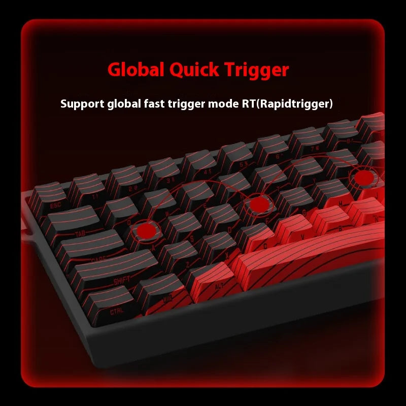 Madcatz Mad60/Mad68 HE Gaming Keyboard – 8K Magnetic Switch 60%/68% RGB Mechanical Keyboard with Rapid Trigger