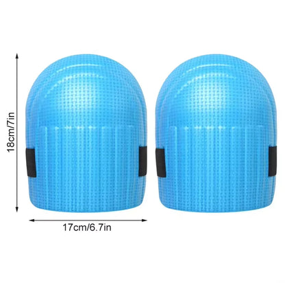 قطعتان من واقيات الركبة المصنوعة من إسفنج EVA، توفر حماية ناعمة أثناء العمل، مناسبة للعمل في مكان العمل، وللحماية الشخصية، ولرياضة البستنة والتنظيف. 