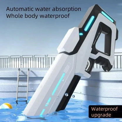 Automatic water absorbing electric water gun, outdoor beach swimming pool entertainment, adult and children's water gun