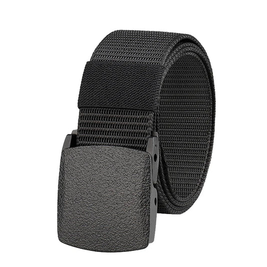 Casual Nylon Tactical Belt – Anti-Static, Durable, Quick-Release Buckle for Men & Women