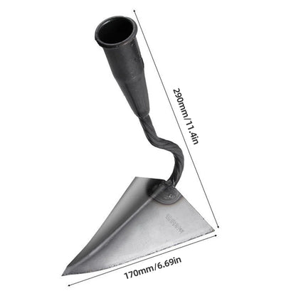 Small Tip Triangle Hoe – Manual Plow for Farming, Soil Loosening & Garden Weeding