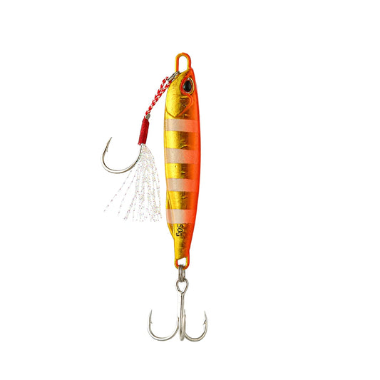 Japen Metal Jig Spoon Lure – 10g–50g Artificial Bait for Shore Casting & Sea Bass Fishing