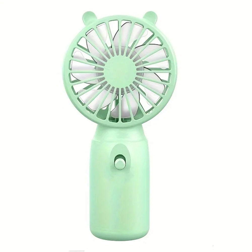USB Handheld Cooling Fan – Mini Portable Silent Fan for Outdoor, Office, Dorm & Travel