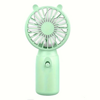 USB Handheld Cooling Fan – Mini Portable Silent Fan for Outdoor, Office, Dorm & Travel