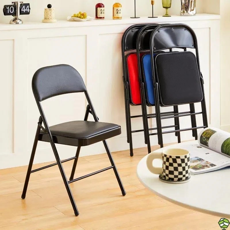 Portable Folding Chair – Simple Training Chair for Office, Dining, or Outdoor Use