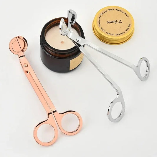 Stainless Steel Candle Wick Scissors – Portable Candle Care Scissors