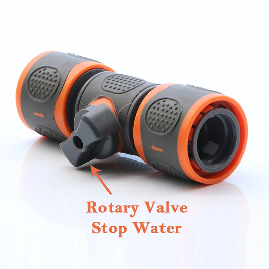 16mm Ball Valve Hose Connector – Quick Adapter for Garden Irrigation Tubing