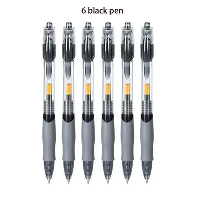 13/30pcs Retractable Gel Pens Set – Black, Red & Blue Ink Ballpoint Pens for School & Office Writing