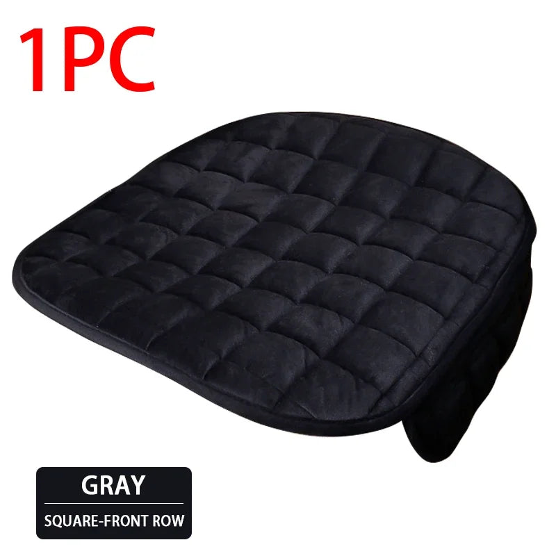 Winter Car Seat Cover – Universal Warm & Breathable Front Seat Cushion Pad with Anti-Slip Design for Cars & Trucks