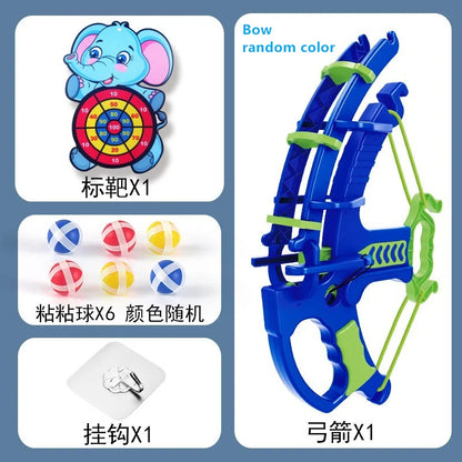 Montessori Throw Sport Slingshot Target – Sticky Ball Dartboard Basketball Outdoor Educational Game