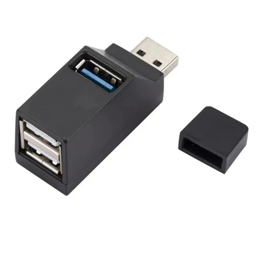 USB 3.0 Multi-Port Extender – Car Splitter Charging Adapter for Laptop & Office Use