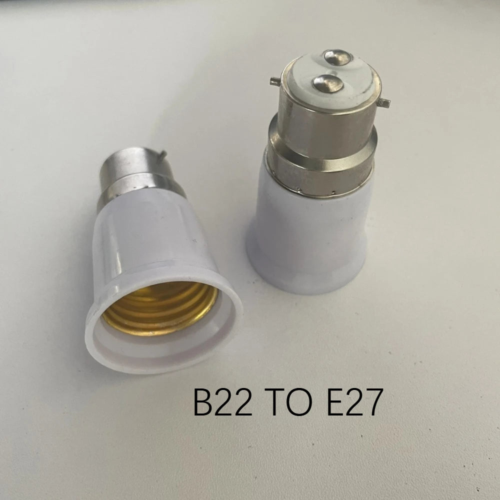 محول مقسم مقبس E27 - محول قاعدة مصباح E27 إلى E27 ثنائي/ثلاثي/رباعي/خماسي/سداسي لمصابيح LED وCFL 