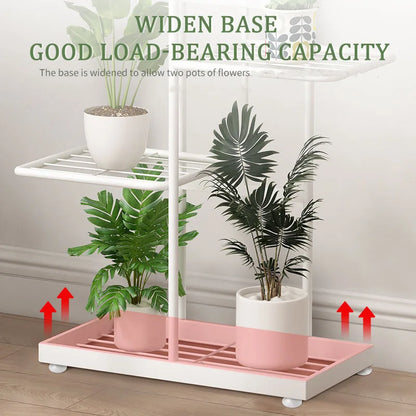 Iron Plant Stand – 4/5/6-Layer Multi-Tier Flower Shelf Rack Organizer