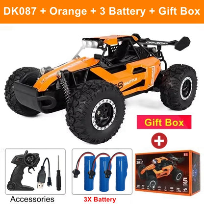 1:16 Scale Off-Road RC Car – 2.4G Remote Control Drift Truck for Kids & Boys