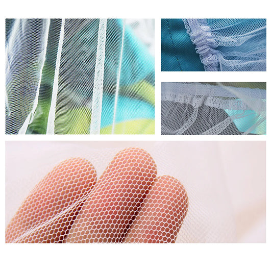 Baby Mosquito Net for Stroller Durable Polyester Infant Net Elastic Edging Fits Most Strollers Protection from Insects