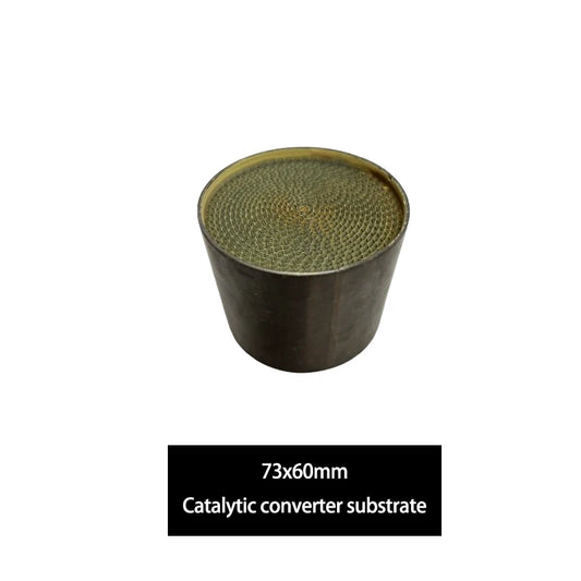 73*60mm euro 5 metal catalytic converter substrate honeycomb particulate filter car engine exhaust system parts
