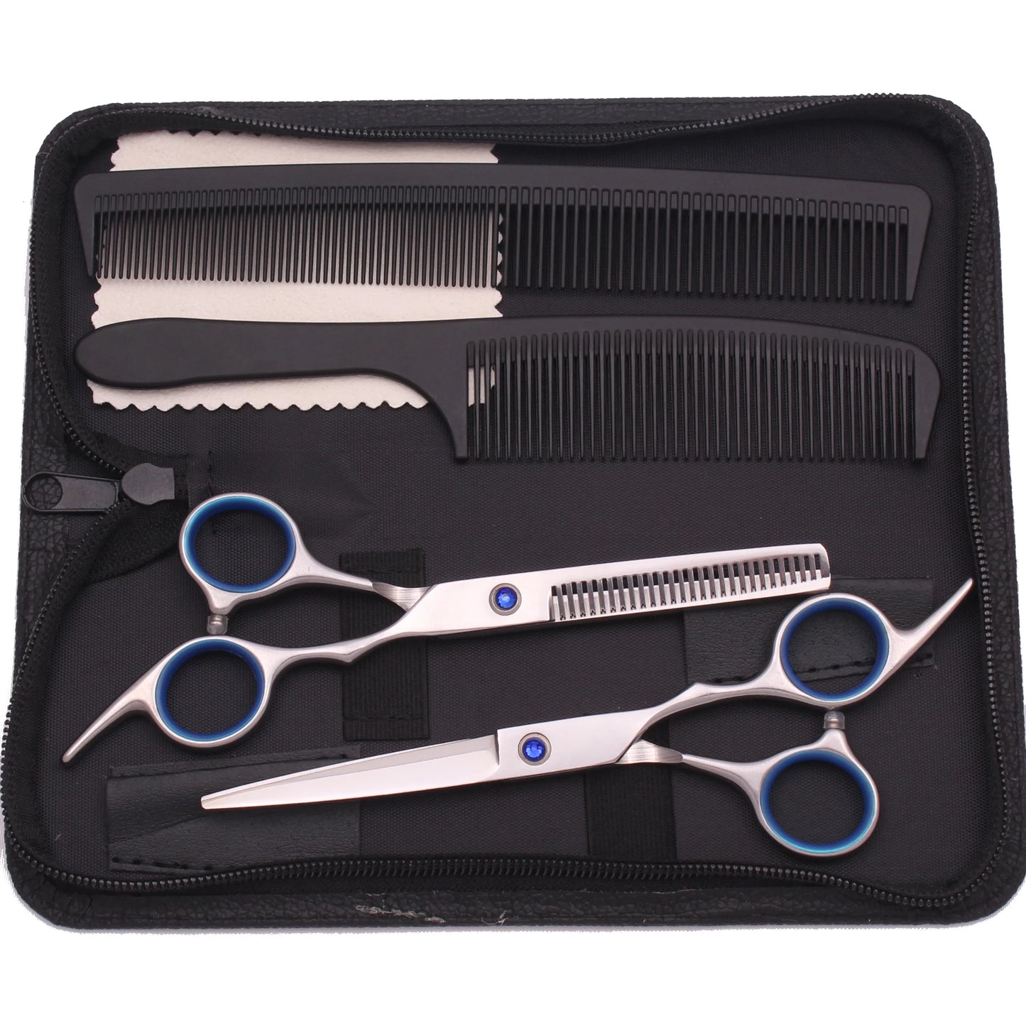 مشط قص الشعر المضاد للكهرباء الساكنة – مشط حلاقة برأس مسطح لتصفيف دقيق واستخدام احترافي