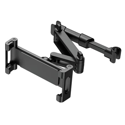 حامل تابلت للسيارة، قطعة واحدة، يُثبّت على مسند الرأس، مناسب للهواتف والأجهزة اللوحية من 4.7 إلى 12.9 بوصة. 