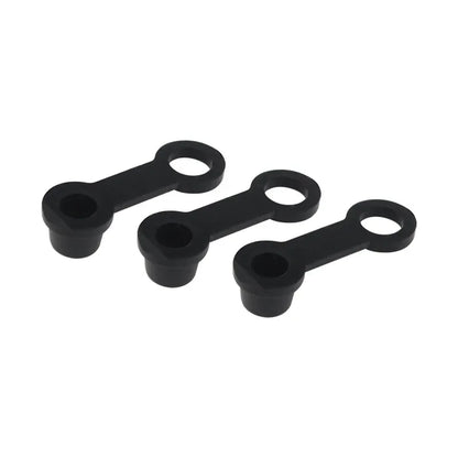 10 قطع من أغطية غبار الفرامل للدراجات النارية، غطاء حلمة نزيف الفرامل، غطاء لولبي، غطاء فرجار الفرامل، مطاط للدراجات النارية 