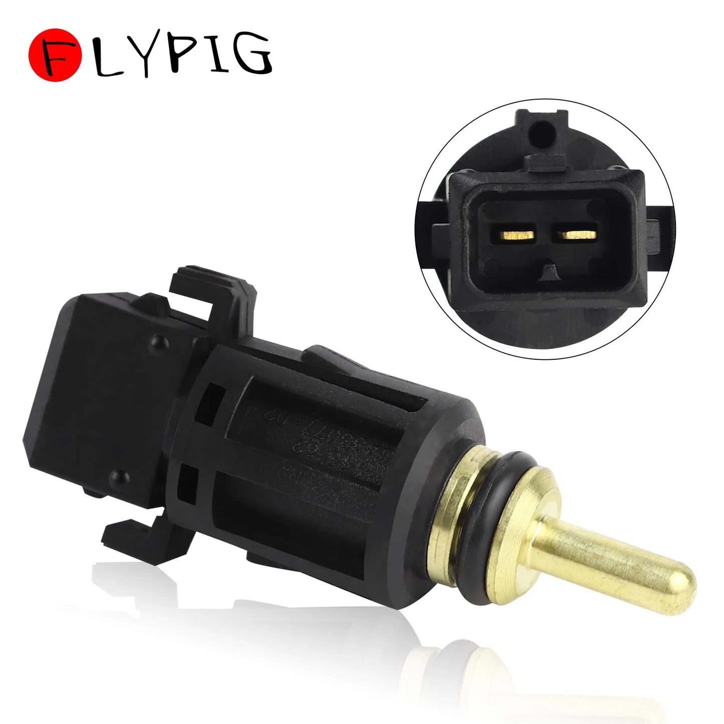 13621433077 Coolant Temperature Sensor in Lower Radiator Hose for BMW E87 E81 E46 E90 E91 5er E39 E60 F10 325i 525i 745i X3 X5