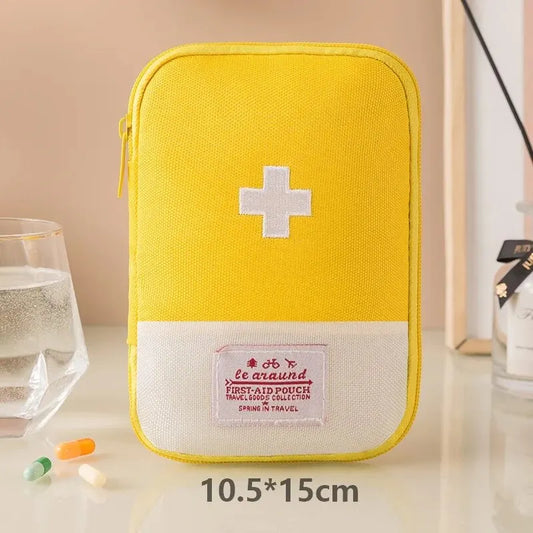 Mini First Aid Storage Kit – Portable Medicine Organizer Box for Travel, Home & Outdoor Use