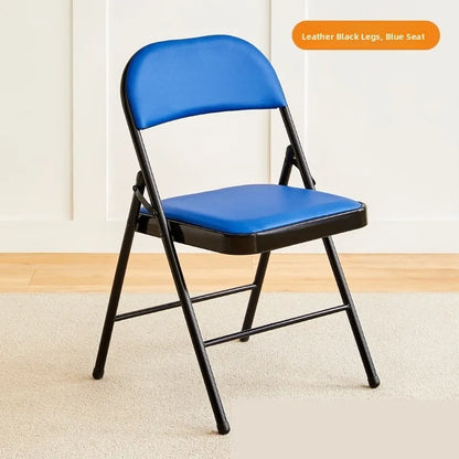 Portable Folding Chair – Simple Training Chair for Office, Dining, or Outdoor Use