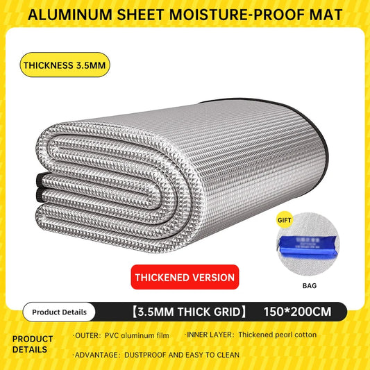 Outdoor Picnic Moisture-Proof Pad – Double-Sided Thick Aluminum Film Waterproof Beach & Camping Mat