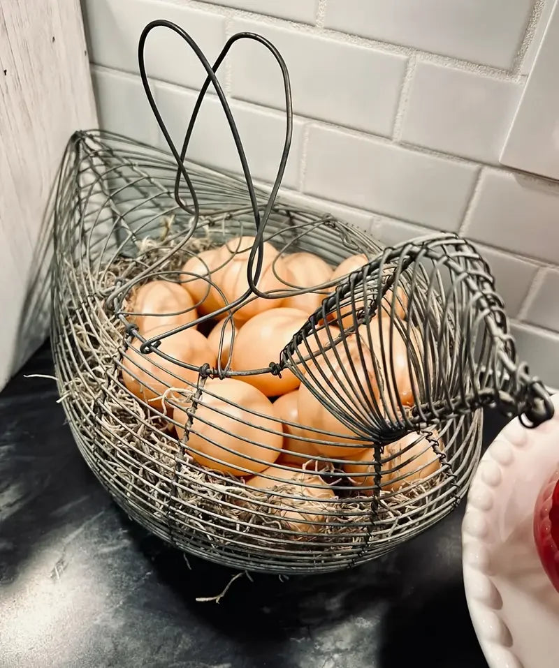 6/12PCS Plastic Fake Chicken Eggs – Hen Nesting Training Eggs for Coops & Cages