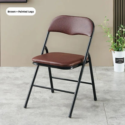 Portable Folding Chair – Simple Training Chair for Office, Dining, or Outdoor Use