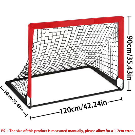 Pop-Up Football Goal Net – Garden Soccer Training Set for Kids with Carry Bag