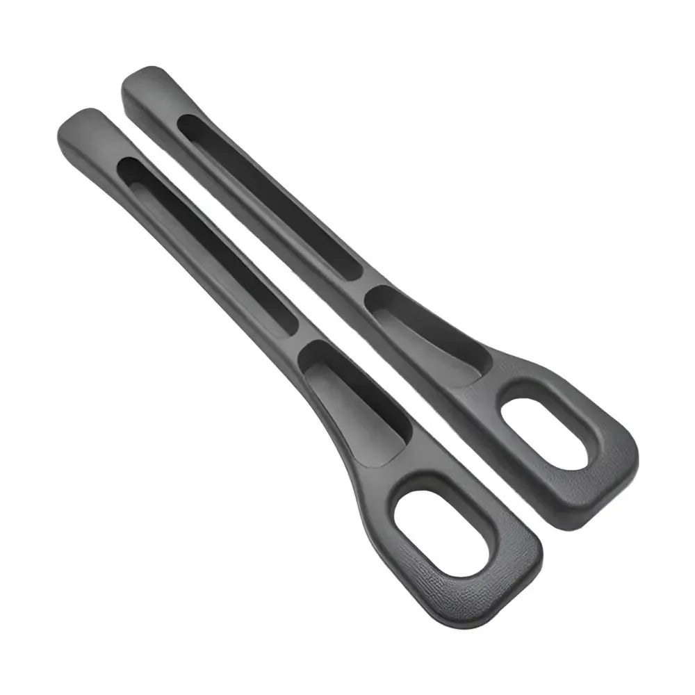 قطعتان من صندوق تخزين فراغات مقاعد السيارة، حقيبة تخزين بين المقاعد، منظم وحدة التحكم، ديكور داخلي، إكسسوارات سيارات 