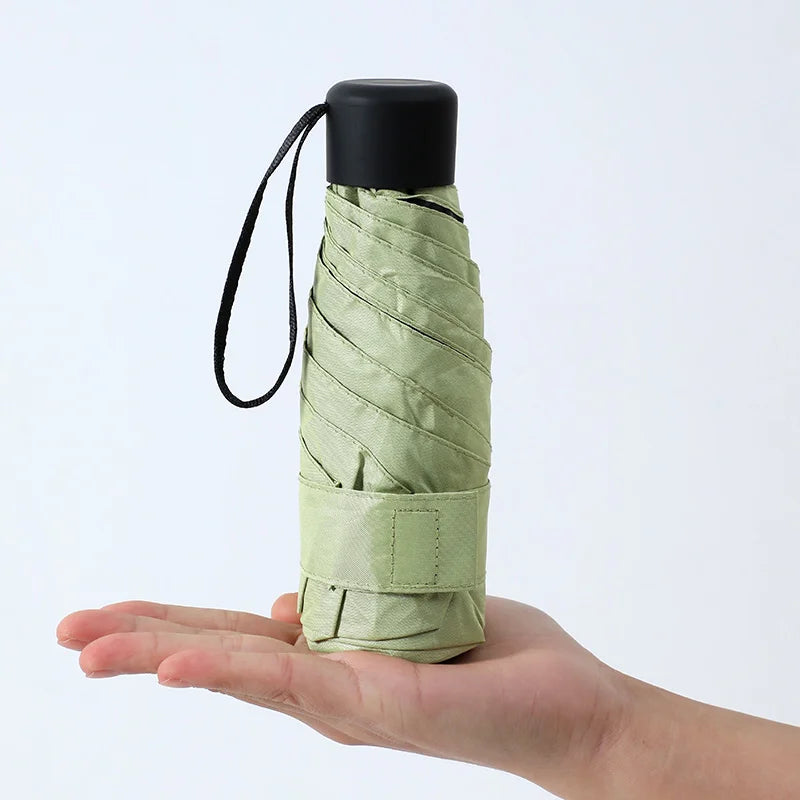 Ultralight Folding Pocket Umbrella – Compact Windproof Travel Umbrella for Women & Men
