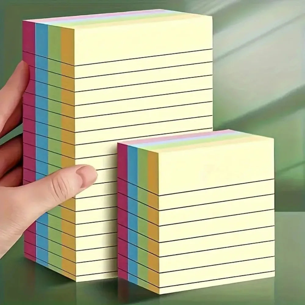 200 Pages of Colorful Sticky Notes – Self-Adhesive Memo Pads for Office, School & Home Organization