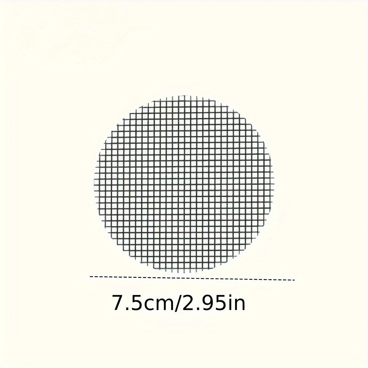 50PCS Breathable Mesh Pads – Soil Drainage Gaskets for Flower Pots & Planters