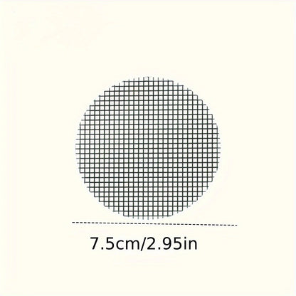 50PCS Breathable Mesh Pads – Soil Drainage Gaskets for Flower Pots & Planters