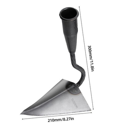 Small Tip Triangle Hoe – Manual Plow for Farming, Soil Loosening & Garden Weeding