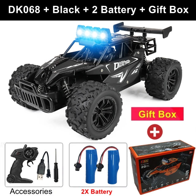 1:16 Scale Off-Road RC Car – 2.4G Remote Control Drift Truck for Kids & Boys