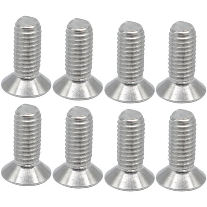 M6 x 16mm Brake Rotor Disc Hex Socket Countersunk Bolt Screws For VW Jetta 1H 1J 1B 2000 - 2012 2013 2014 2015 2016 2017 Bora