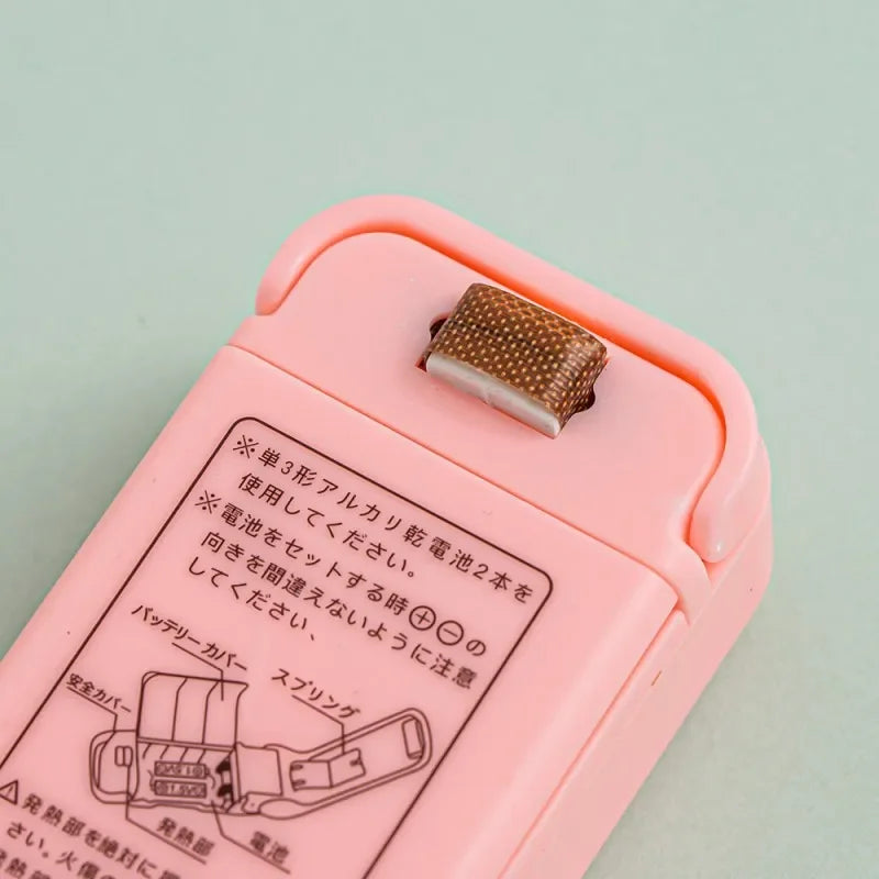 Mini Heat Bag Sealer – Portable Plastic Clip for Food Storage, Snack Packaging & Kitchen Organization