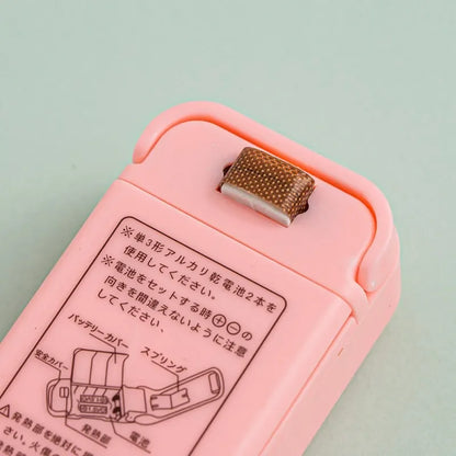 Mini Heat Bag Sealer – Portable Plastic Clip for Food Storage, Snack Packaging & Kitchen Organization