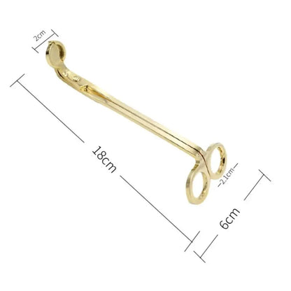 مقص فتائل الشموع المصنوع من الفولاذ المقاوم للصدأ – مقص محمول للعناية بالشموع