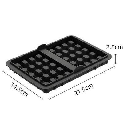 1/2 Piece Silicone Waffle Mold, Kitchen Waffle Maker Square Waffle Mold for Cake Chocolate Craft Candy Soap Pastry Accessories