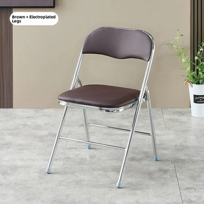 Portable Folding Chair – Simple Training Chair for Office, Dining, or Outdoor Use