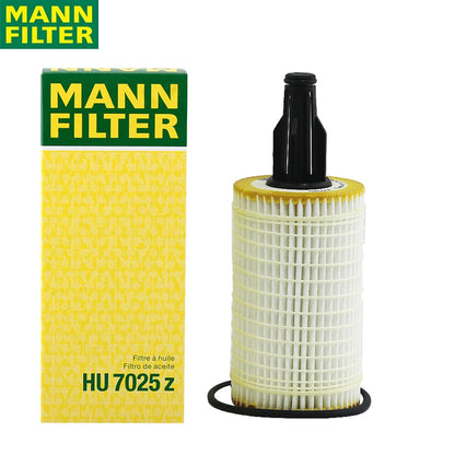 MANN FILTER HU 7025 Z Oil Filter For BENZ GL350 ML320 R300 GLE300 M276 Original Excellent Cleaning 276 180 00 09