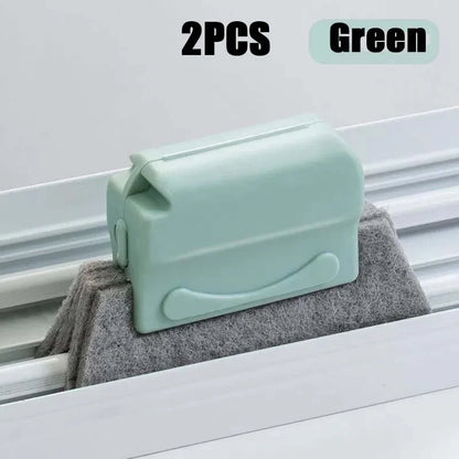 قطعة قماش لتنظيف أخاديد النوافذ، فرشاة تنظيف النوافذ، فرشاة تنظيف فتحات النوافذ، أداة تنظيف فتحات النوافذ 