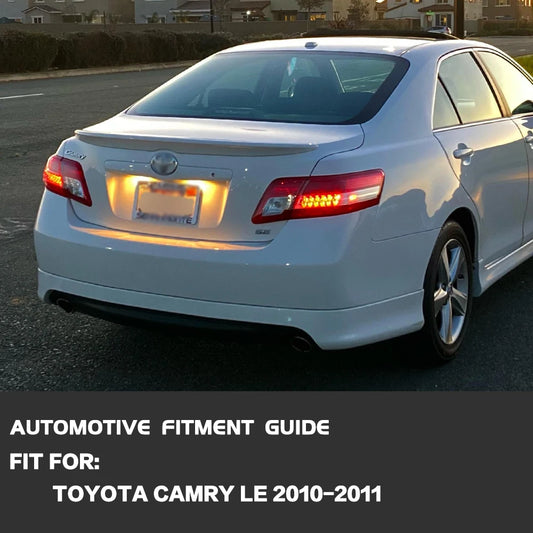 Left/Right Side Red Tail Lamp FOR TOYOTA Camry ACV40 2010 2011 Rear Tail Light Brake Lamp with Wire Harne