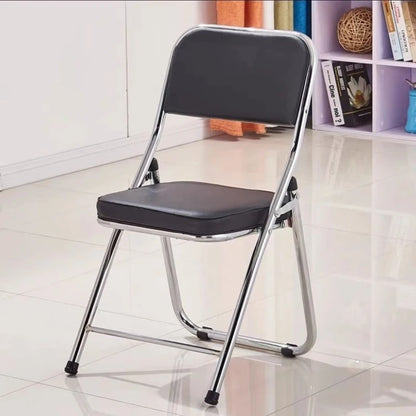 Portable Folding Chair – Simple Training Chair for Office, Dining, or Outdoor Use