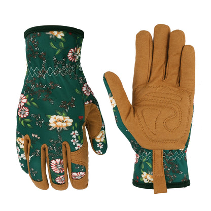 Women’s Gardening Gloves – Thorn-Proof Leather Gloves for Weeding, Planting & Outdoor Work