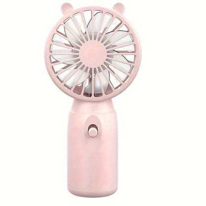 USB Handheld Cooling Fan – Mini Portable Silent Fan for Outdoor, Office, Dorm & Travel