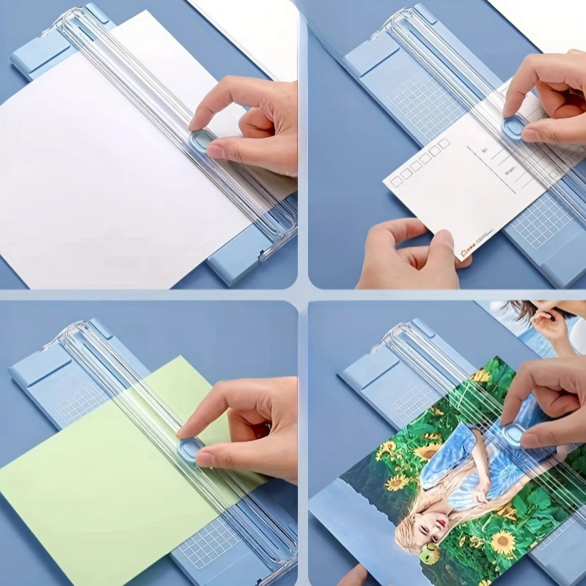 Mini A4 Paper Cutter – Craft Paper Trimmer for Photos, Cards & Scrapbooking